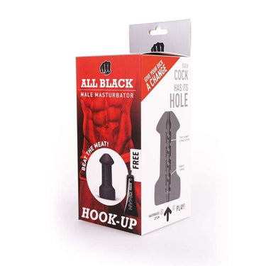 Masturbatore Hook Up elegante e realistico, 17 cm di piacere sicuro